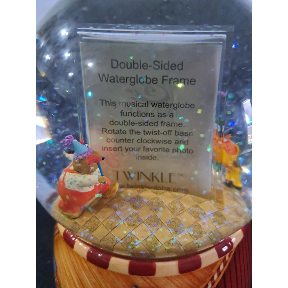 Two by Two, Picture Frame Musical Water/Snow Globe by Twinkle, Inc.